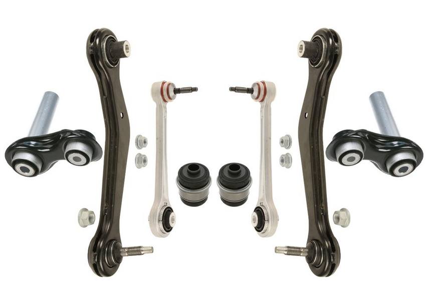 BMW Suspension Control Arm Kit - Rear (8 Pieces) 33326774796 - Lemfoerder 3085157KIT